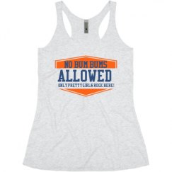 Ladies Slim Fit Super Soft Racerback Triblend Tank