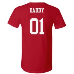 Unisex V-Neck Jersey Tee