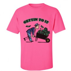 Unisex Ultra Cotton Safety Neon Crewneck Tee