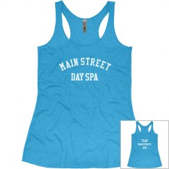 TEAM Main Street Ladies Slim Fit Racerback Tank