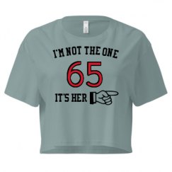 Ladies Festival Cali Crop Top Tee