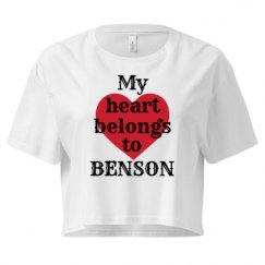 Ladies Festival Cali Crop Top Tee