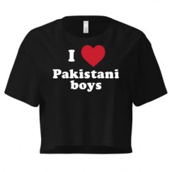 Ladies Festival Cali Crop Top Tee