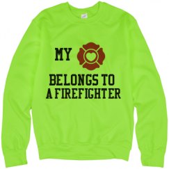 Unisex Neon Crewneck Sweatshirt