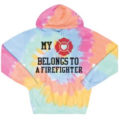 Unisex Tie-Dye Fleece Hoodie
