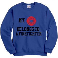 Unisex Film and Foil Crewneck Sweatshirt