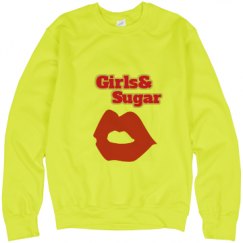 Unisex Neon Crewneck Sweatshirt