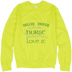 Unisex Neon Crewneck Sweatshirt