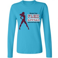 Ladies Relaxed Fit Basic Long Sleeve Tee