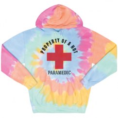 Unisex Tie-Dye Fleece Hoodie