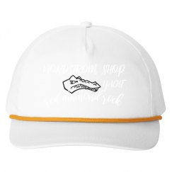 Snapback Five-Panel Rope Hat