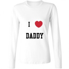 Ladies Relaxed Fit Basic Long Sleeve Tee