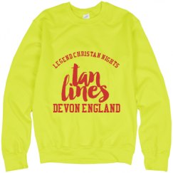Unisex Neon Crewneck Sweatshirt