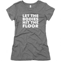 Ladies Slim Fit Super Soft Triblend Tee