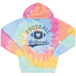 Unisex Tie-Dye Fleece Hoodie