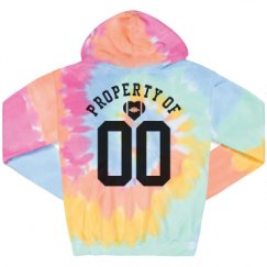 Unisex Tie-Dye Fleece Hoodie