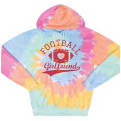 Unisex Tie-Dye Fleece Hoodie