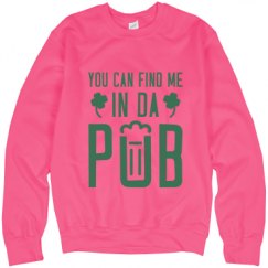 Unisex Neon Crewneck Sweatshirt