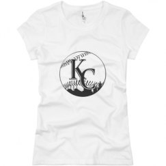 Ladies Slim Fit Basic Promo Jersey Tee