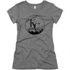 Ladies Slim Fit Super Soft Triblend Tee