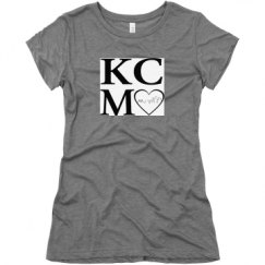 Ladies Slim Fit Super Soft Triblend Tee