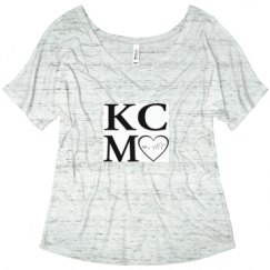 Ladies Flowy Slouchy Tee