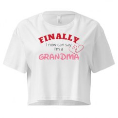 Ladies Festival Cali Crop Top Tee