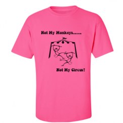 Unisex Ultra Cotton Safety Neon Crewneck Tee