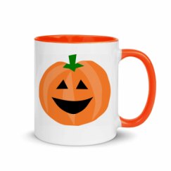 11oz Ceramic Mug with Color Inside