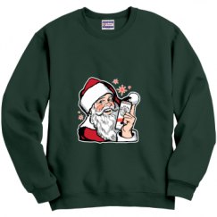 Unisex Film and Foil Crewneck Sweatshirt