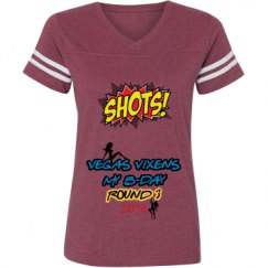 Ladies Relaxed Fit Vintage Sports Tee