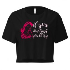 Ladies Festival Cali Crop Top Tee