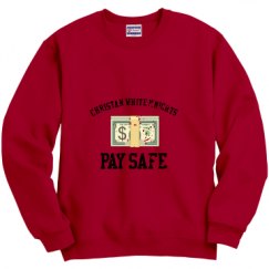 Unisex Film and Foil Crewneck Sweatshirt