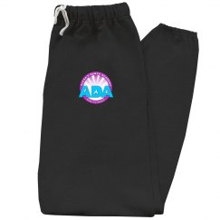 ADA Logo Black Sweatpants
