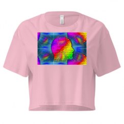 Ladies Festival Cali Crop Top Tee