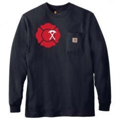 Unisex Carhartt Pocket Long Sleeve Tee