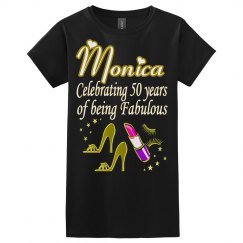 GORGEOUS GOLD 50TH BIRTHDAY DIVA