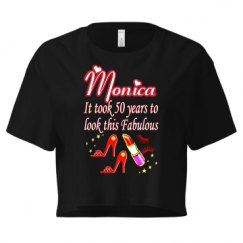 Ladies Festival Cali Crop Top Tee