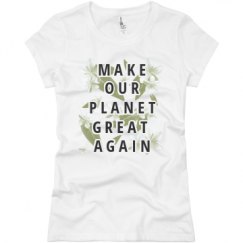 Ladies Slim Fit Basic Promo Jersey Tee