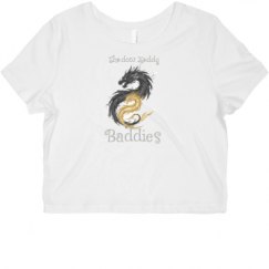 Ladies Slim Fit Crop Top Tee