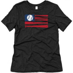 Ladies Relaxed Fit Super Soft Triblend Tee