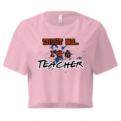 Ladies Festival Cali Crop Top Tee