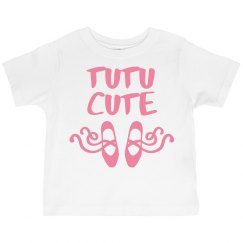 Tutu Cute Ruffle Tee (toddler) LGHT Pink