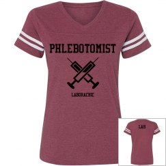 Phlebotomist Tee by Laborachic