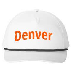 Snapback Five-Panel Rope Hat