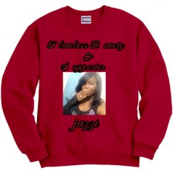 Unisex Film and Foil Crewneck Sweatshirt