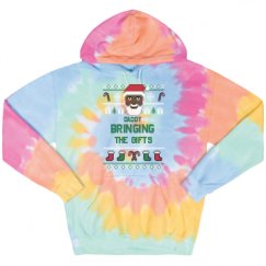 Unisex Tie-Dye Fleece Hoodie