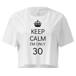 Ladies Festival Cali Crop Top Tee