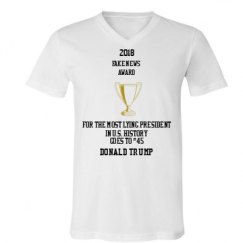 Unisex V-Neck Jersey Tee