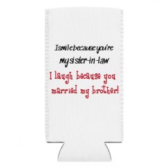 Slim 12 oz Can Cooler